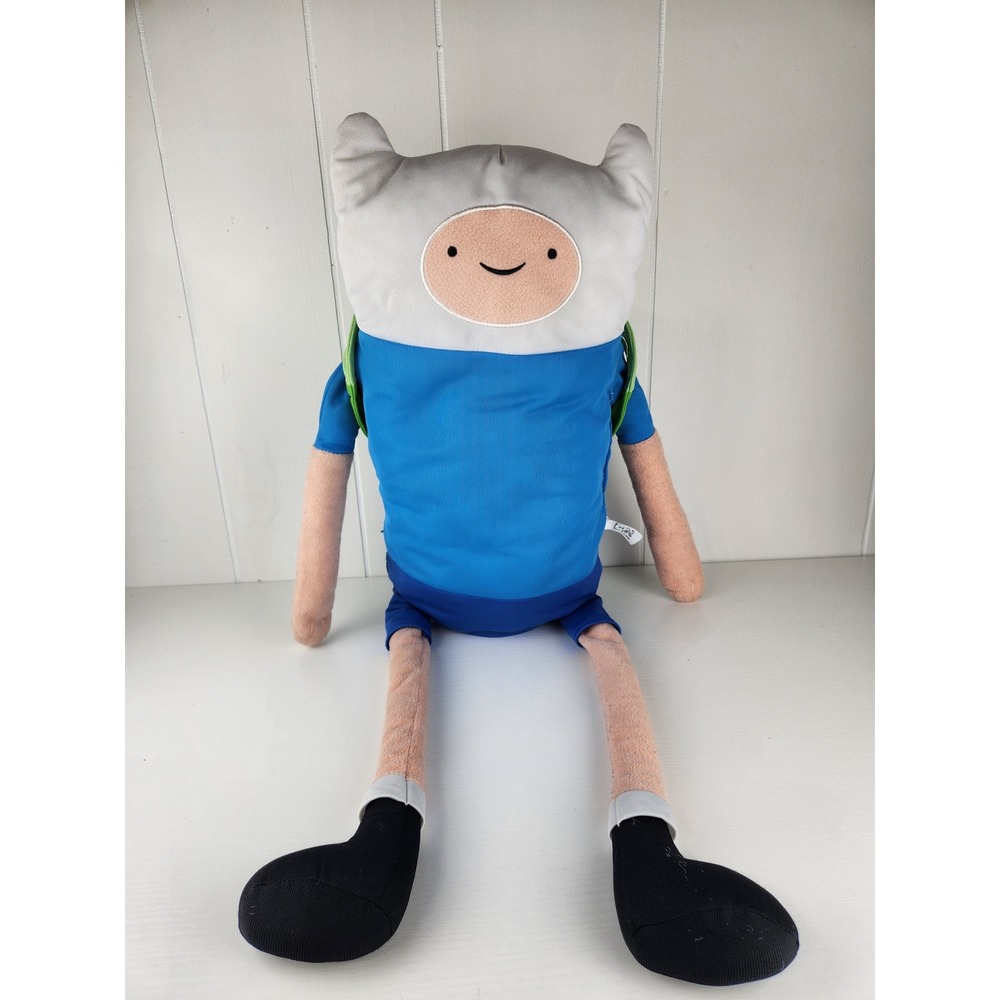 Adventure Time Finn the Human Large Plush Figure with Backpack 28 Inch